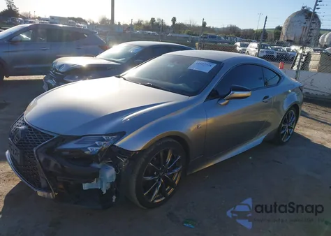 2020 Lexus Rc 350 F Sport из США, поврежденный, VIN JTHGZ5BC1L5022037